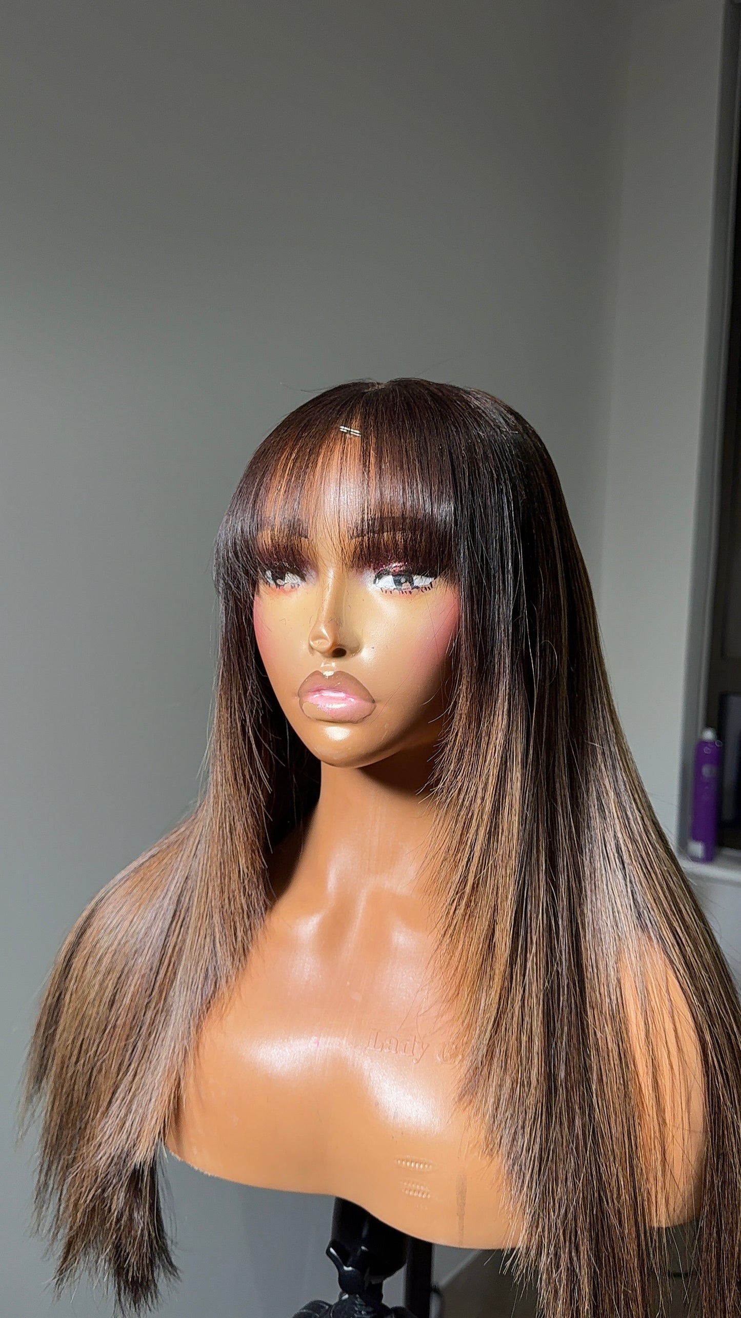Fringe with highlights