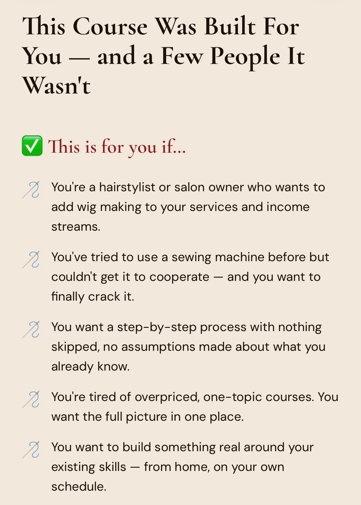 1-1 Sewing Machine Master class