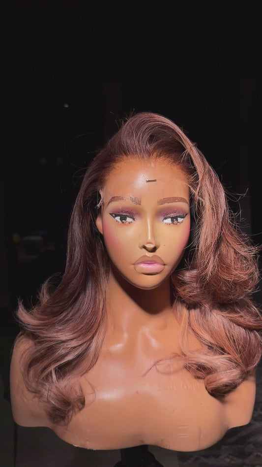 Ombré bright copper