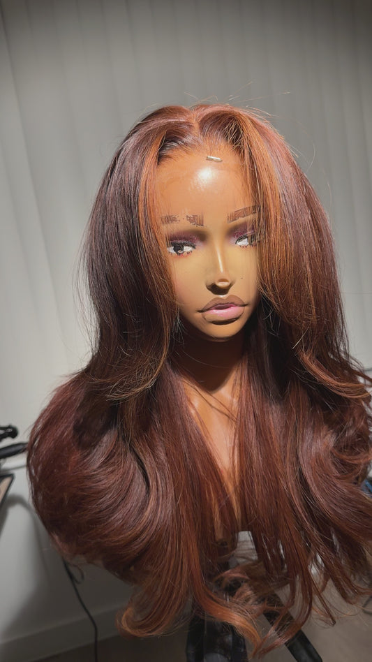 Copper Balayage